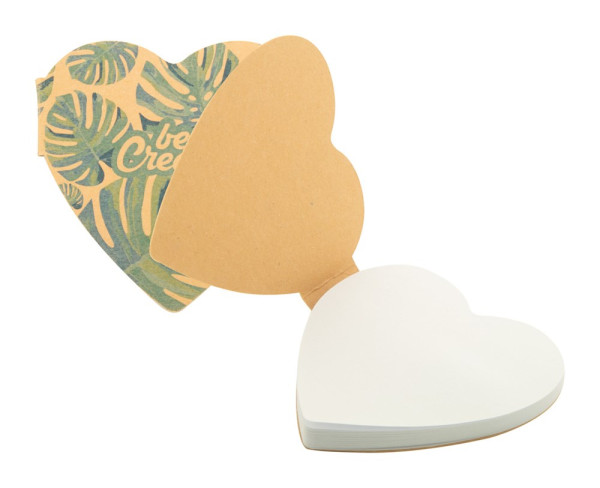 CreaStick Heart Eco - custom made zelfklevende blaadjes