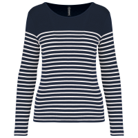 Navy / White Stripes