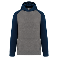 Grey Heather / Sporty Navy