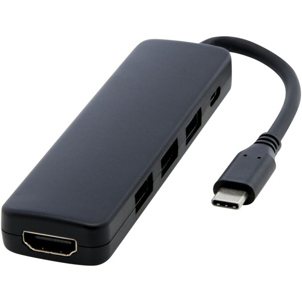 Loop RCS gerecyclede plastic multimedia-adapter USB 2.0-3.0 met HDMI-poort