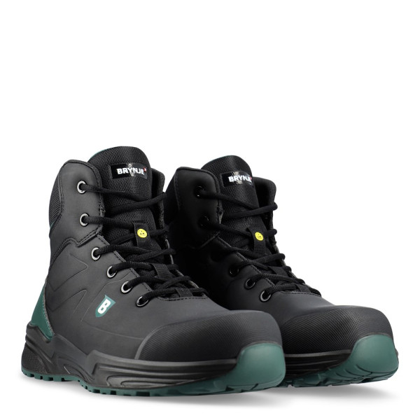 Green Working Low Boot