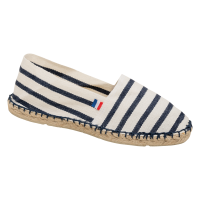 Natural / Navy Stripe